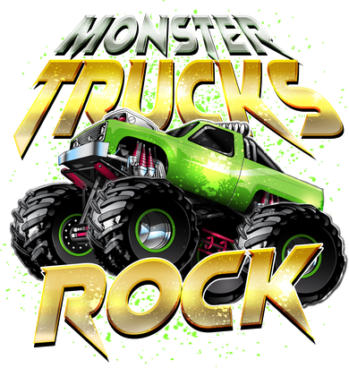 Monster Trucks Rock Women's T-Shirt