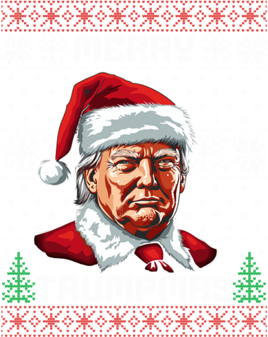 Merry Trumpmas Santa Trump Christmas Vintage Ugly Gift Tote Bag