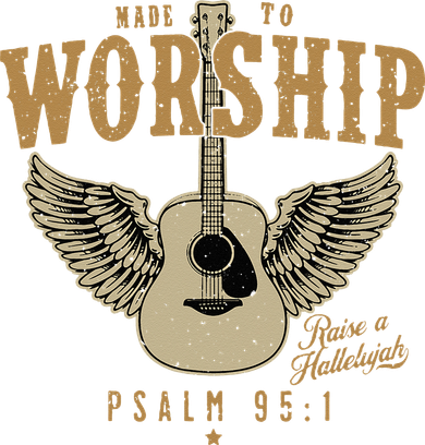 Made To Worship Psalm 95 1 Faith Christian Bible Verse Kids Sweatshirt