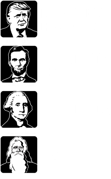 Make AMURICA Great Again Historic Presidents Tank Top