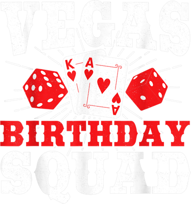 Matching Vegas Birthday Squad Las Vegas Birthday Party Women's Tank Top