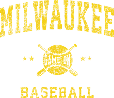 Milwaukee Vintage Baseball Throwback Retro Design Women's Sweatshirt