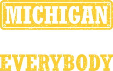 Michigan Vs Everybody Champions Mousepad