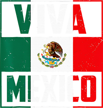 Mexican Viva Mexico Independence Day Flag Women's Sweatshirt