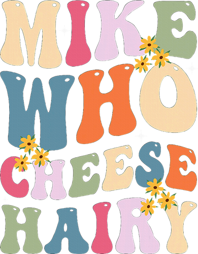 Mike Who Cheese Hairy Women's Long Sleeve Shirt
