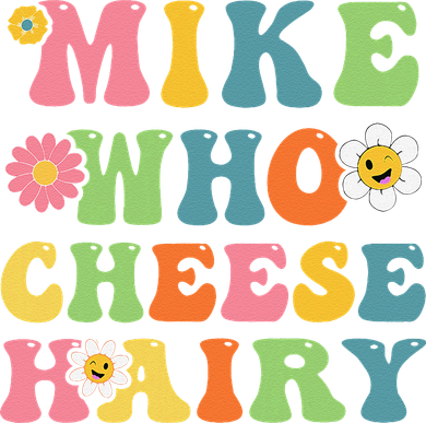 Mike Who Cheese Hairy Funny Word Play Humor Harry Women's Tank Top