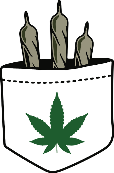 Marijuana Weed Cannabis Leaf Joint Women's Sweatshirt