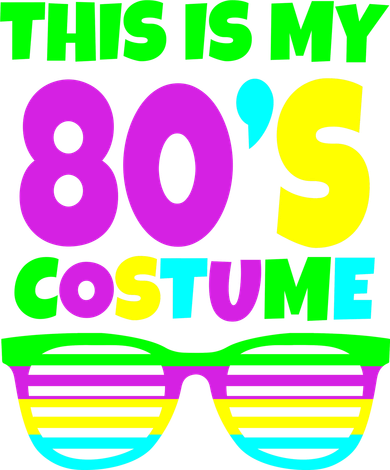 This Is My 80's Costume Backpack