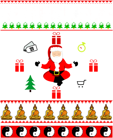 Namasleigh Ugly Christmas Coaster