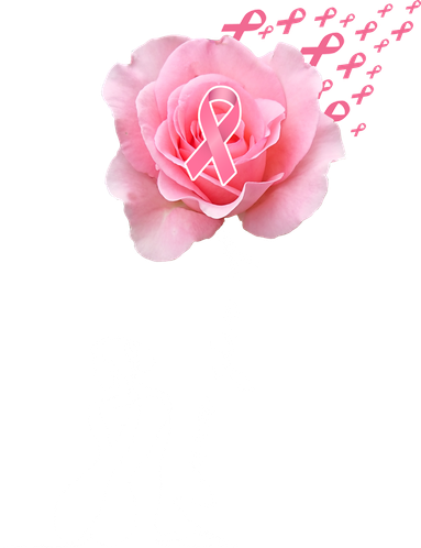 Never Give Up Breast Cancer Rose Baby Bodysuit
