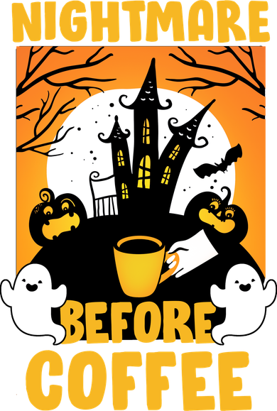 Nightmare Before Coffee Coaster