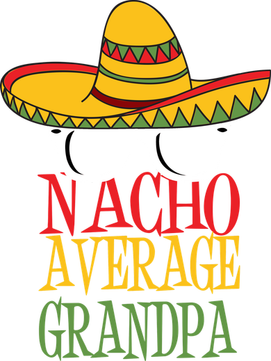 Nacho Average Grandpa Kids T-Shirt