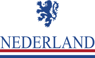 Nederland Dutch Flag Logo Coaster