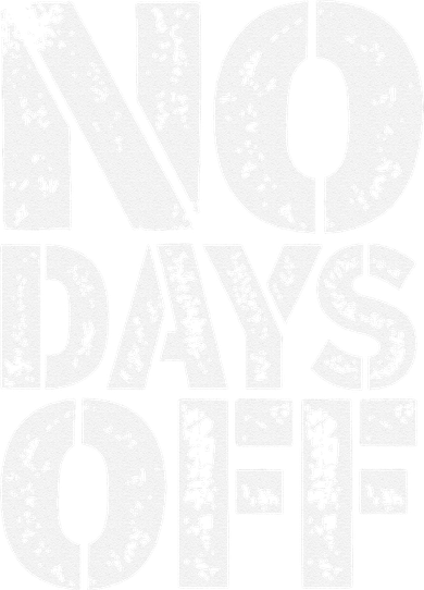 No Days Off Motivational Fitness Quote Tumbler