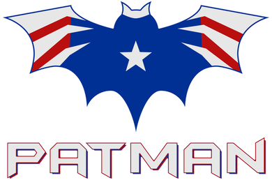 Patman New England Football Batman Logo Kids Hoodie