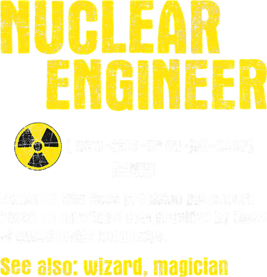 Nuclear Engineer Science Energy Engineering Radioactive Tank Top
