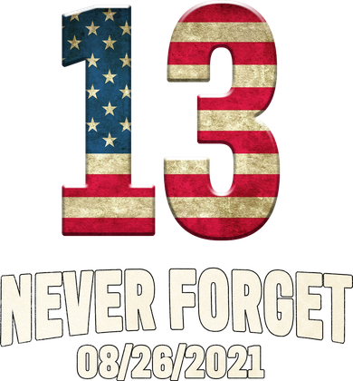 Never Forget 13 Service Members Kabul Afghanistan Airport Button