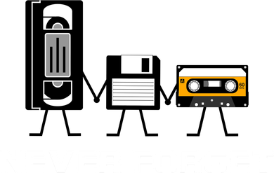 Never Forget Vintage Tapes Coaster