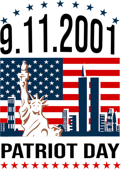 Never Forget 9/11/2001 American Flag Patriotic Memorial Day Women's Long Sleeve Shirt