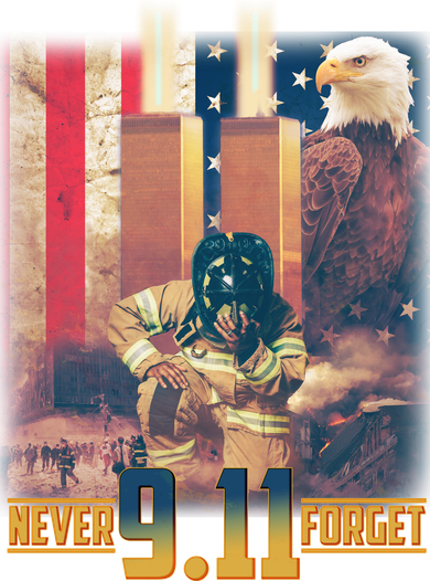 Never Forget 9 11 September 11 Memorial New York City Firefighter Toddler Long Sleeve