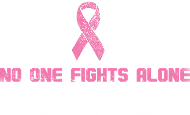 Breast Cancer Flag No One Fights Alone Women's Hoodie