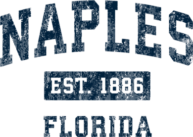 Naples Florida Fl Vintage Sports Design Baby Bodysuit