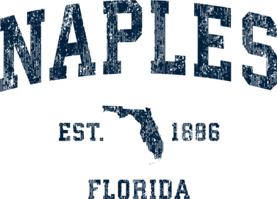 Naples Florida Fl Vintage Sports Polo