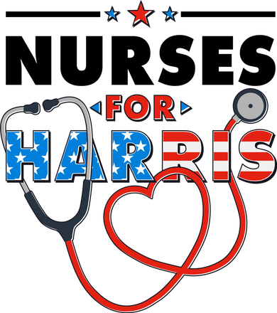 Nurses For Harris Vote Kamala Harris 2024 Election Button