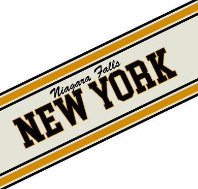 Niagara Falls New York Varsity Logo Women's Dry Zone Grid Polo