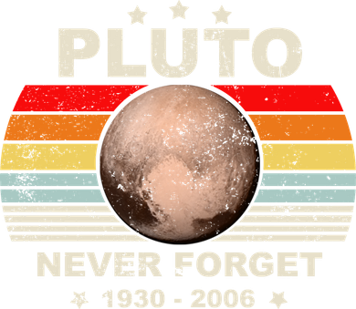 Never Forget Pluto Pajama Set