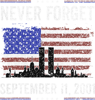 Never Forget September 11 2001 Memorial Day Women's Tank Top