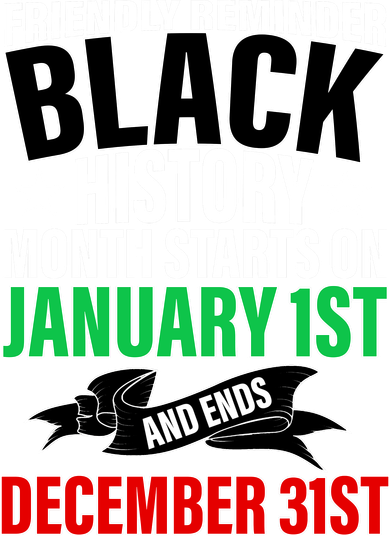 Black History Month All Year Long Long Sleeve Shirt
