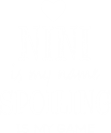 Nini Is My Name Funny Nini Graphic Funny Gift For Nini Grandma Gift Kids Hoodie