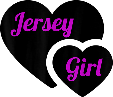 New Jersey Girl Heart The Garden State Vintage Kids Sweatshirt