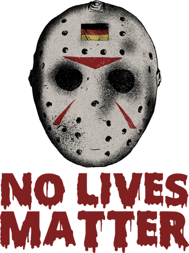No Lives Matter Horror Halloween Jason Toddler T-Shirt