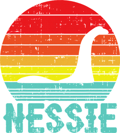 Nessie Loch Ness Monster Retro Nessy Animal Lover Women's Hoodie