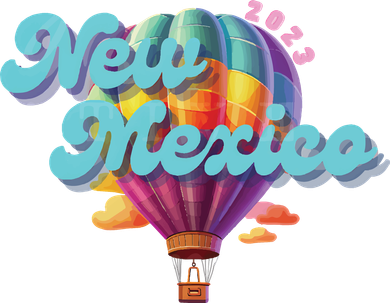New Mexico Balloon Magnet