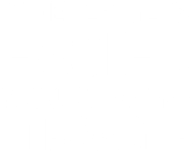 It Never Gets Easier You Just Become Stronger Coaster