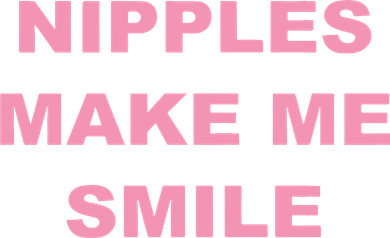 Nipples Make Me Smile Coaster