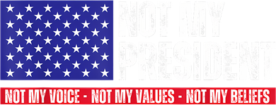 Not My President Not My Voice Not My Values Not My Beliefs Doggie Tank