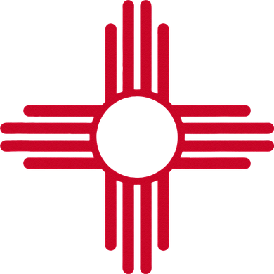 New Mexico State Flag Zia Sun Symbol Doggie Tank