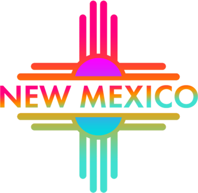 New Mexico State Zia Symbol Design Great Gift Women's Tank Top