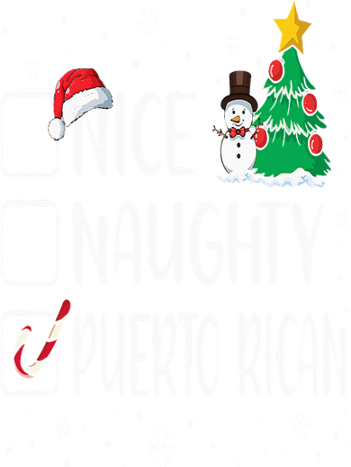 Nice Naughty Puerto Rican Christmas Puerto Rico Heritage Beanie
