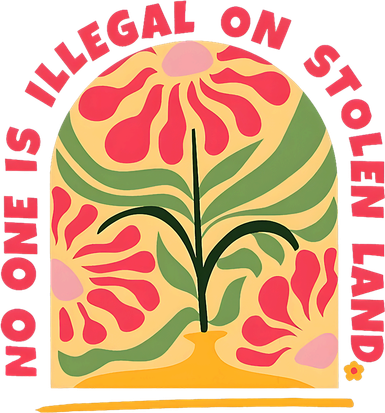 No One Is Illegal On Stolen Land Human Rights Immigration Hat