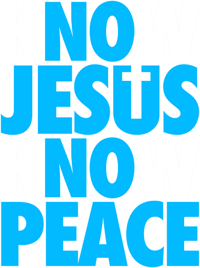 Inspirational Know Jesus Know Peace Backpack