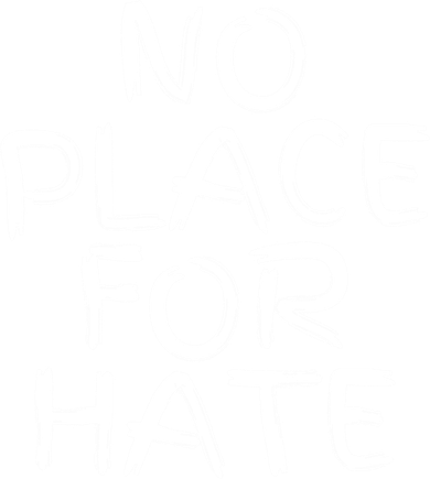 No Place For Hate Gift Ceramic Ornament