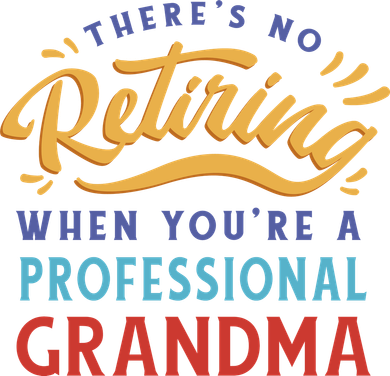 No Retiring Professional Grandma Funny Gift Kids Hoodie
