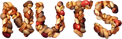 Nuts Symbol As Letters Hat