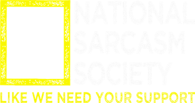 National Sarcasm Society Satirical Vintage Design Sarcasm Toddler T-Shirt