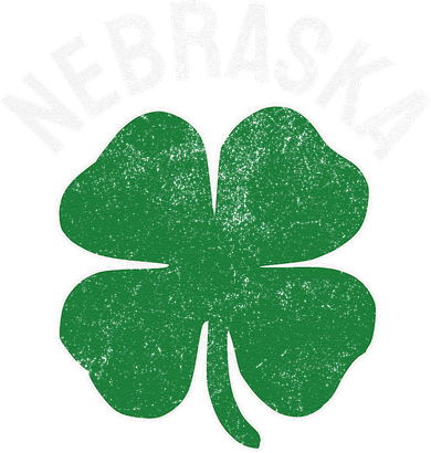 Nebraska Shamrock St. Patrick's Day Saint Paddy's Irish Long Sleeve Shirt